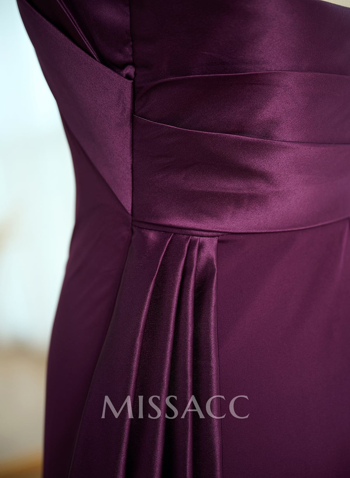 Halter Sleeveless Floor-Length Mother Of The Bride Dresses