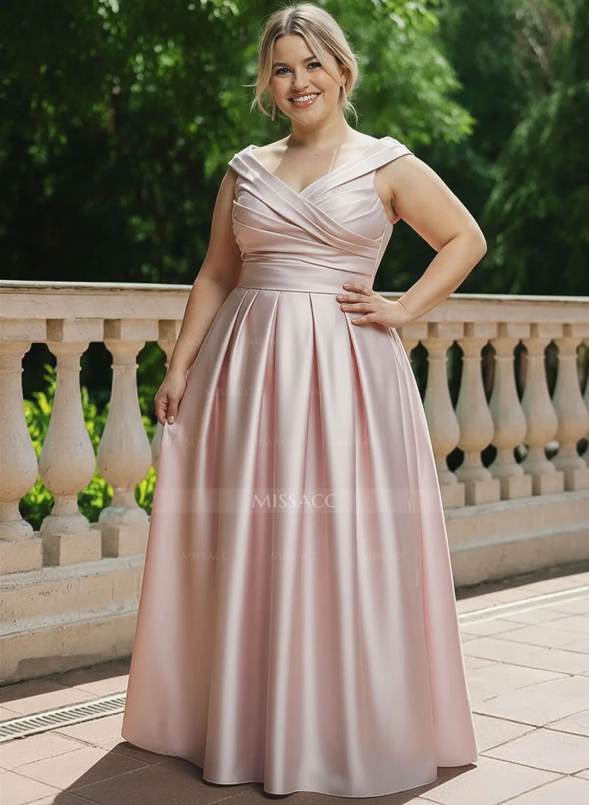 green emerald velvet dress V-Neck A-Line Princess Floor-Length Mother of The Bride Gown with Side Split Ruffles and Sequined Bow(s)
