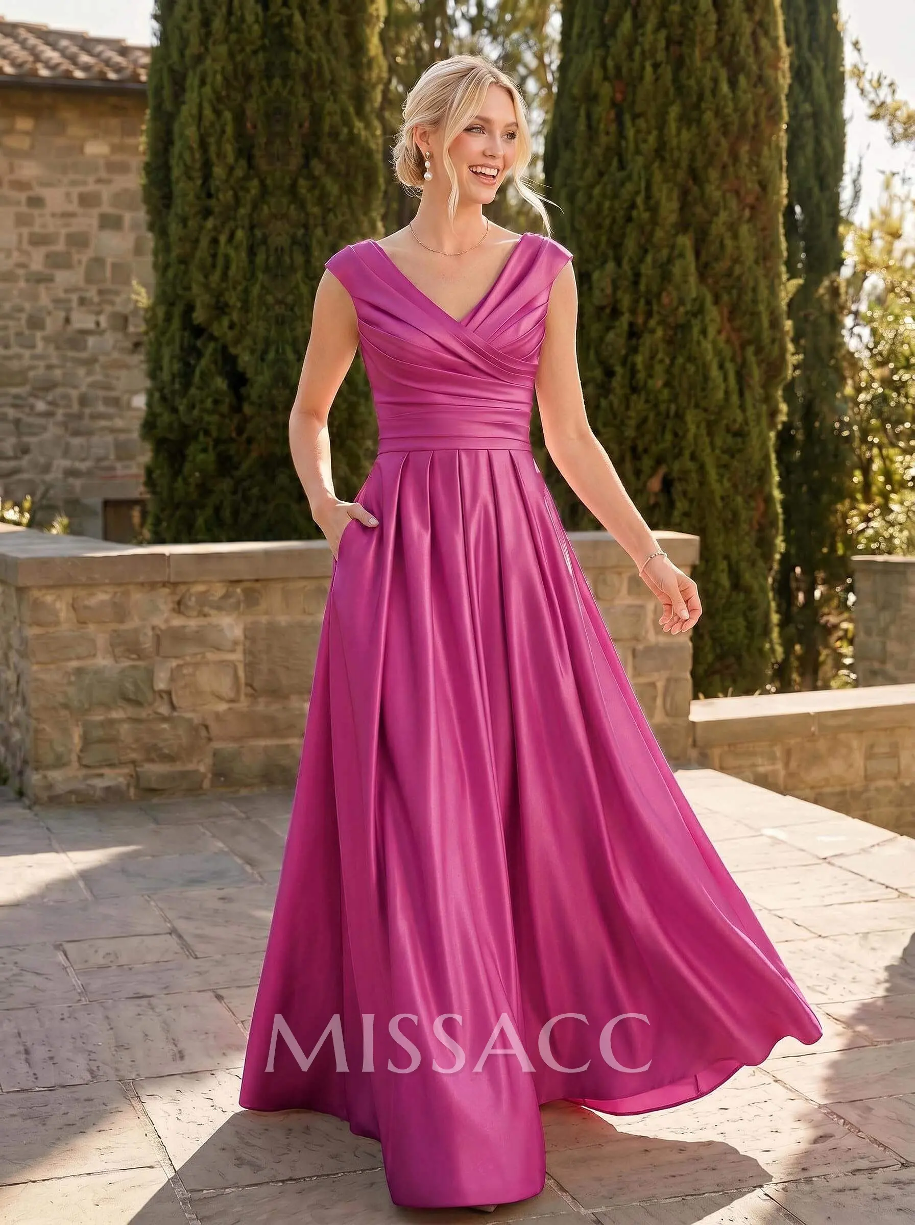 black long summer dresses casual Nmoder Maxi Dress for Women with Pocket Hang or air dry Bridesmaid Dress, Blush Bridesmaid cat_datenight COLOR:ROSE