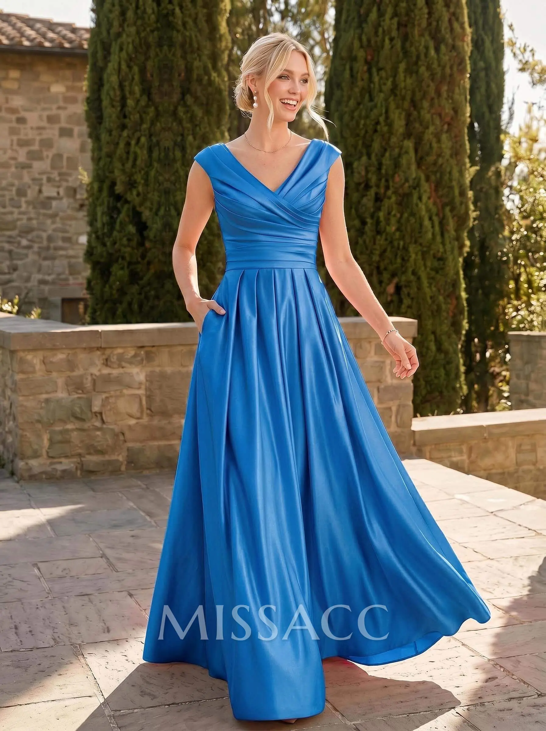 satin floor length bridesmaid dress Wedtrend Women Sage Mermaid Cowl Neckline Spaghetti Straps Long Satin Bridesmaid Dress, Sage / US6