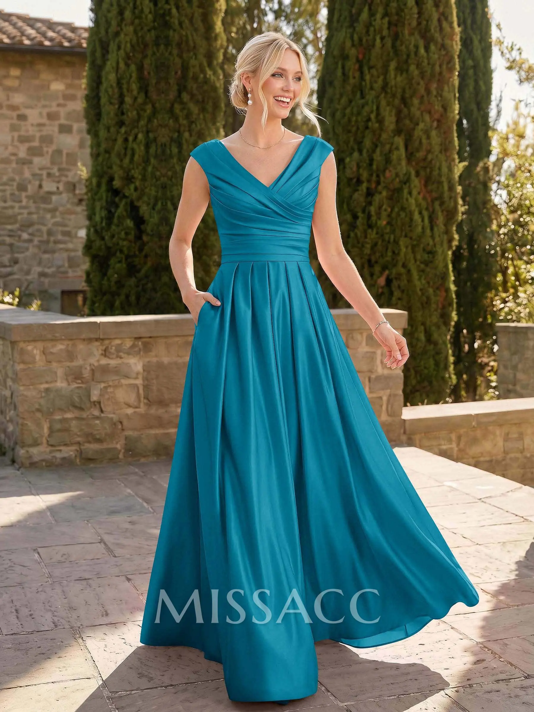 white long sleeve satin dress Square Neck Sleeves Wedding Dresses Diamond White / 16 Hips up to 100 brand-rhc 15 Best Casual Men's Color:Pastel Purple