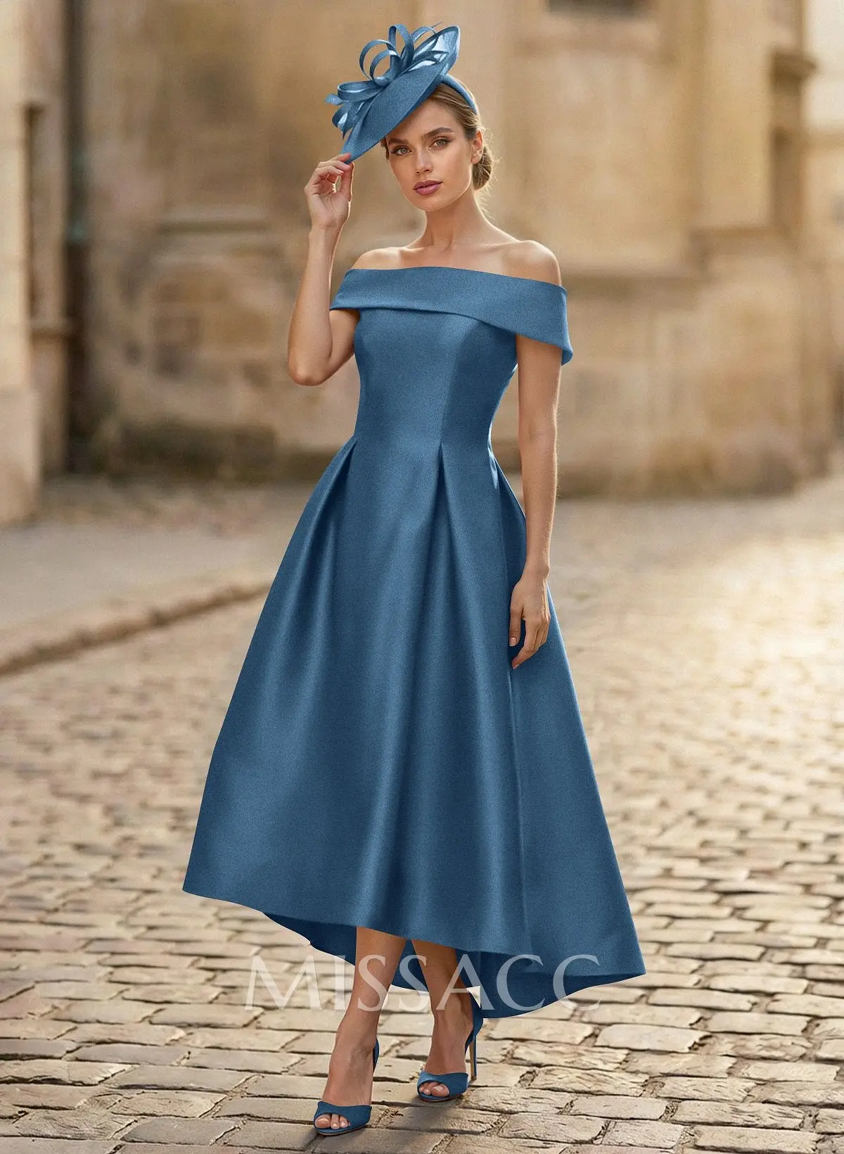formal knee length cocktail dresses A Line Knee Length Green Homecoming Dresses Flower Embroidery Lace Formal Dresses ARD1040 main image 1
