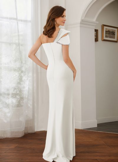 One-Shoulder Sequined Trumpet/Mermaid Mother Of The Bride Dresses