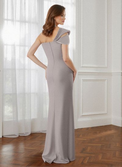 One-Shoulder Sequined Trumpet/Mermaid Mother Of The Bride Dresses