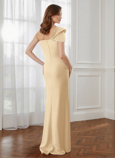 One-Shoulder Sequined Trumpet/Mermaid Mother Of The Bride Dresses