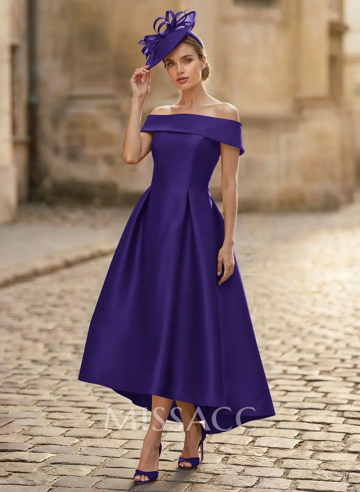 off the shoulder tea length bridesmaid dresses Amazon.com: Women's Off The Shoulder Ivory Satin Fall Wedding Dress for Bride Ruffled Tea Length Bridal Gown A Line Formal Wedding Dresses US0 : Clothing, Shoes & Jewelry