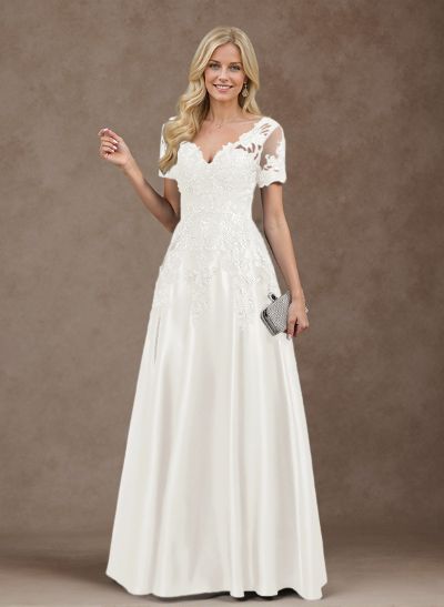 Exquisite Semi Sheer Illusion Floral Embroidered V-Neck Mother Of The Bride Dresses Exquisite Semi Sheer Illusion Floral Embroidered V-Neck Mother Of The Bride Dresses