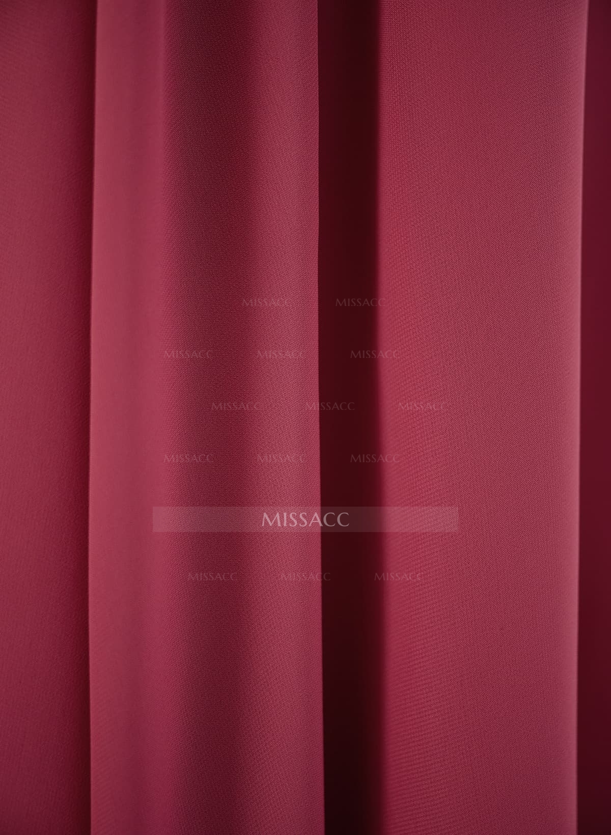 Classic One-Shoulder A-Line High Split Floor-Length Chiffon Bridesmaid Dresses