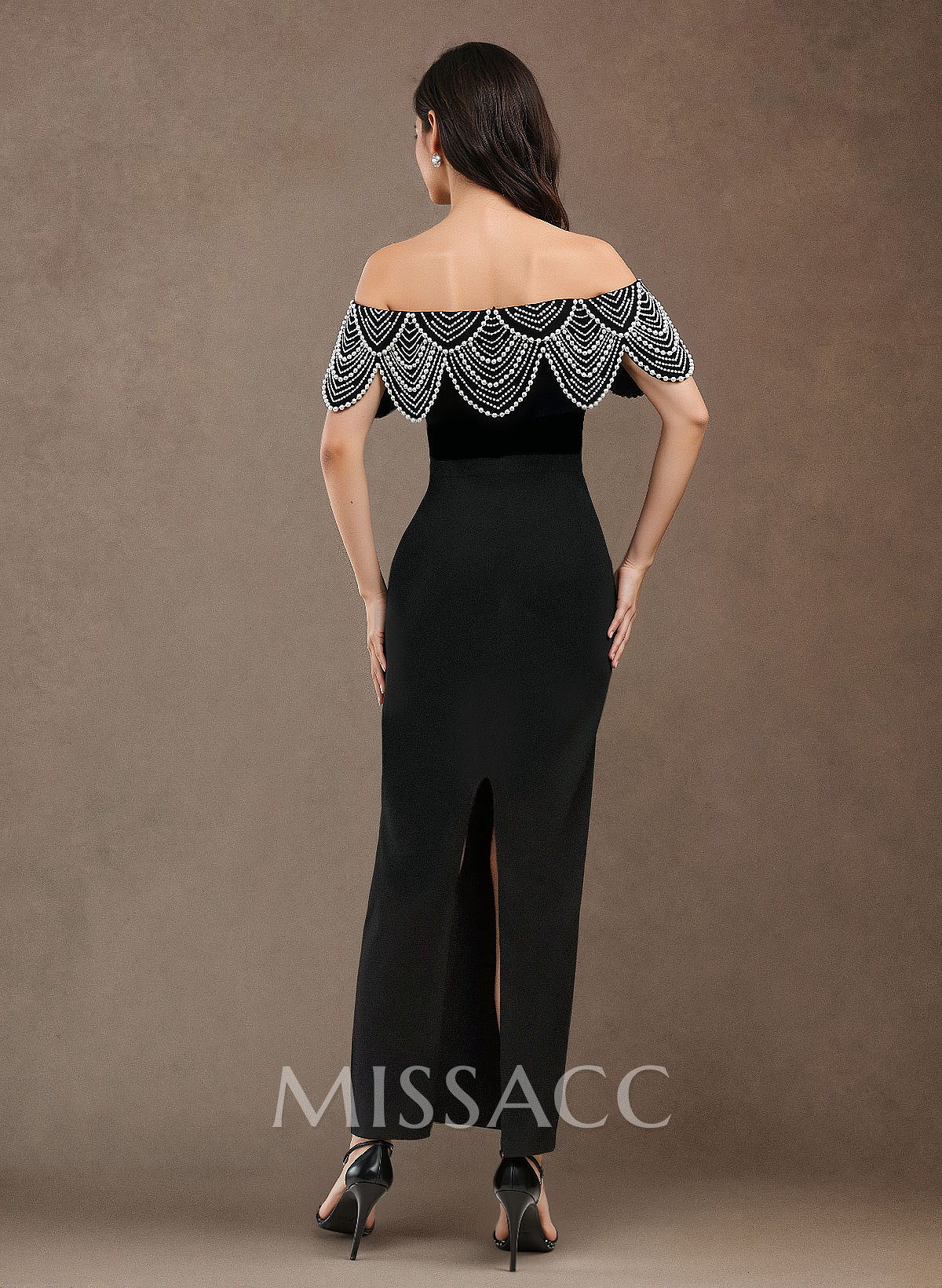 Exquisite And Luxury Beaded Wrap Off Shoulder Evening Dresses Exquisite And Luxury Beaded Wrap Off Shoulder Evening Dresses