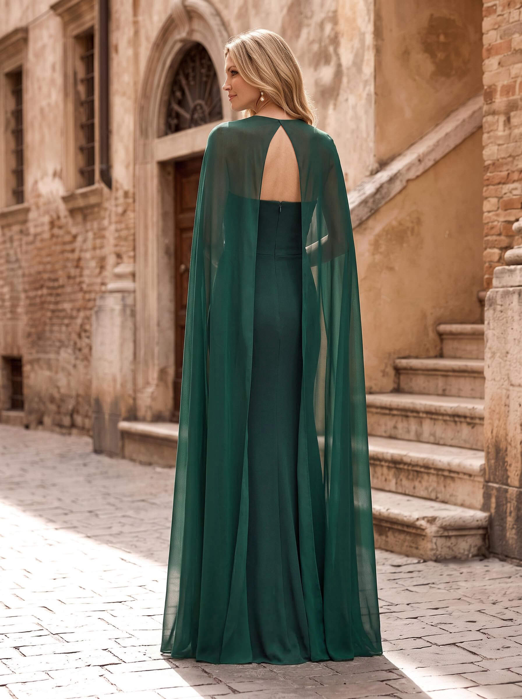 Chiffon Occasion Evening Cape Shawl Chiffon Occasion Evening Cape Shawl
