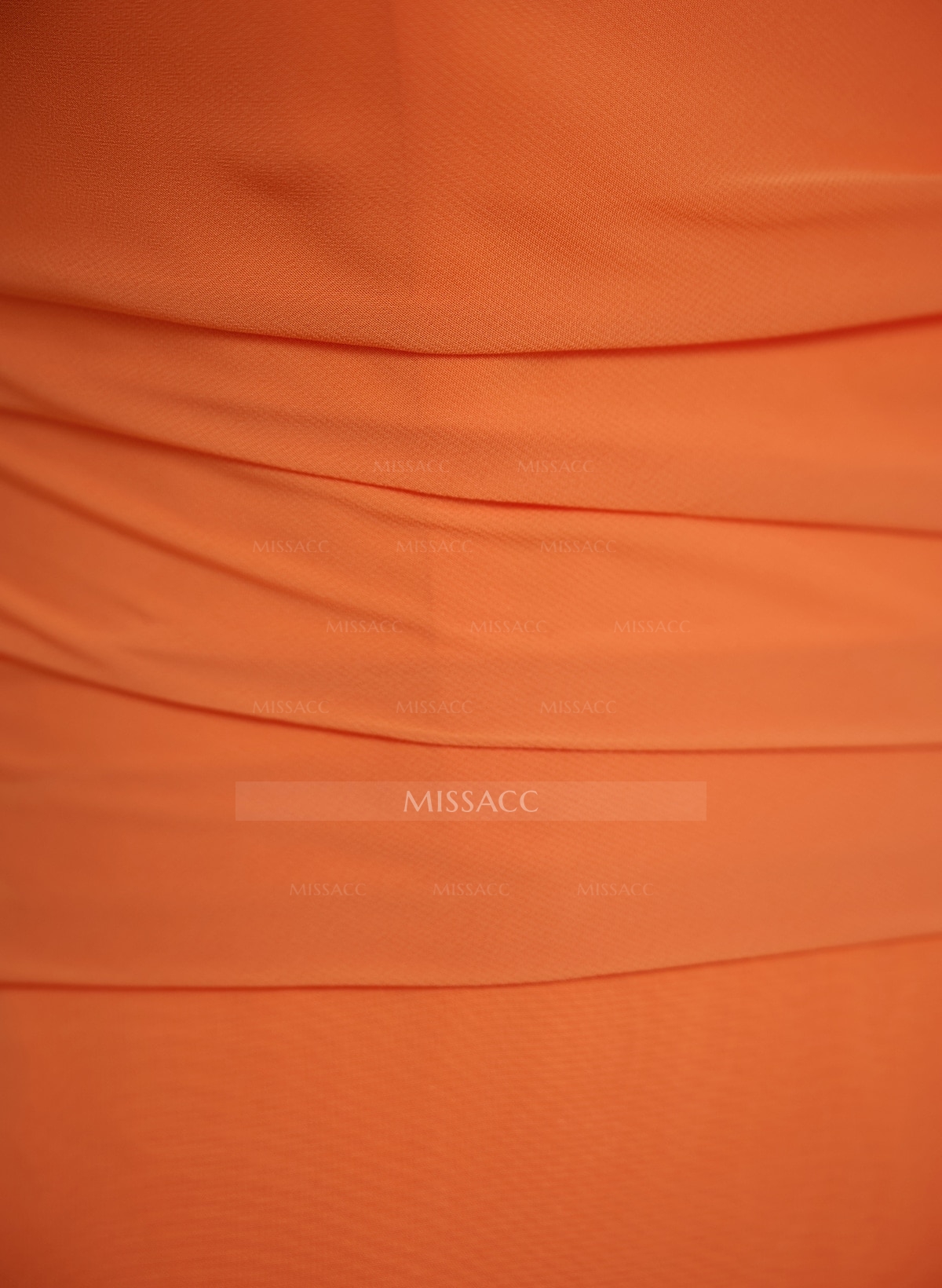 Simple Sweetheart Spaghetti Straps Floor-Length Chiffon Bridesmaid Dresses