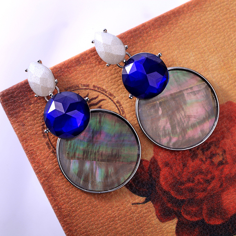 Creative Geometric Shell Earrings