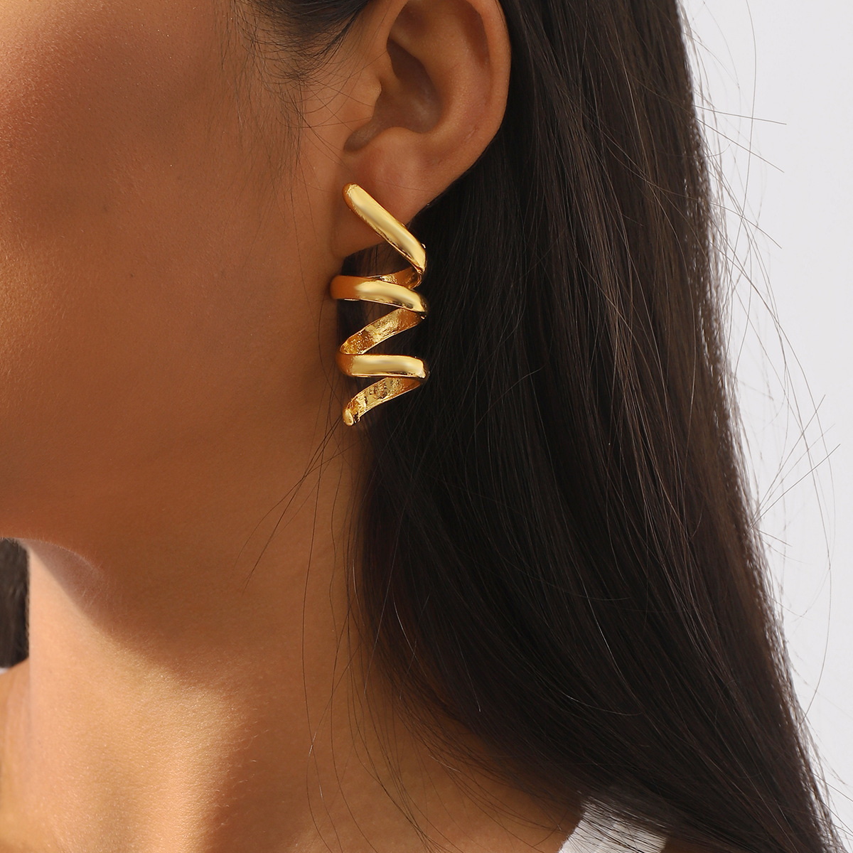 Fashionable And Simple Geometric Earrings