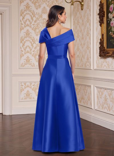 Classic Jumpsuit Detachable Sweep Train Satin Mother Of The Bride Dresses