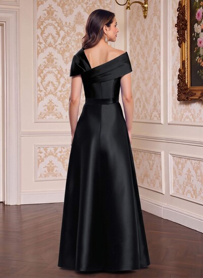 Classic Jumpsuit Detachable Sweep Train Satin Mother Of The Bride Dresses