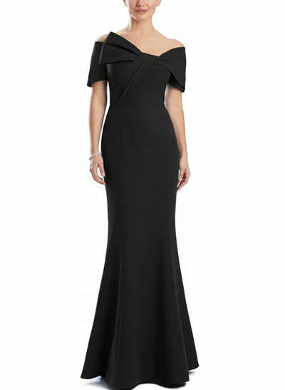 Trumpet/Mermaid Elastic Satin Mother Of The Bride Dresses With Bow(s)