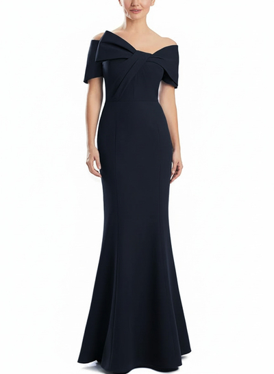 Trumpet/Mermaid Elastic Satin Mother Of The Bride Dresses With Bow(s)