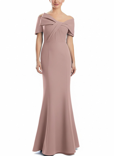 Trumpet/Mermaid Elastic Satin Mother Of The Bride Dresses With Bow(s)