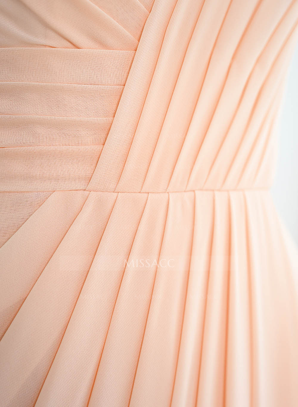 Sheath/Column V-Neck Sleeveless Floor-Length Chiffon Bridesmaid Dresses