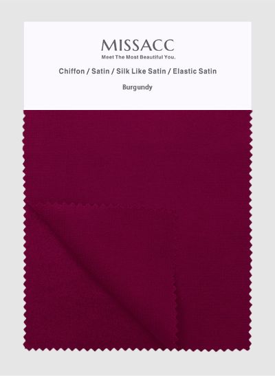 4 Kinds Of Fabrics (Satin/Chiffon/Silk Like Satin/Elastic Satin) In One Piece