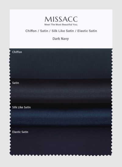 4 Kinds Of Fabrics (Satin/Chiffon/Silk Like Satin/Elastic Satin) In One Piece