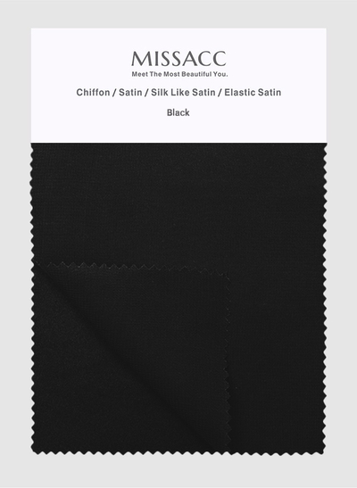 4 Kinds Of Fabrics (Satin/Chiffon/Silk Like Satin/Elastic Satin) In One Piece