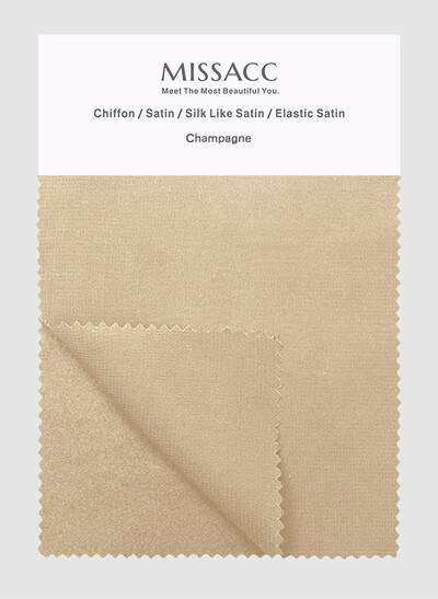 4 Kinds Of Fabrics (Satin/Chiffon/Silk Like Satin/Elastic Satin) In One Piece