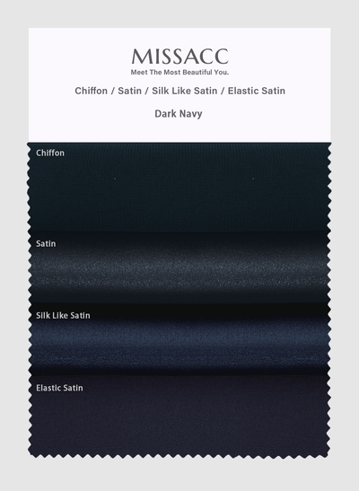4 Kinds Of Fabrics (Satin/Chiffon/Silk Like Satin/Elastic Satin) In One Piece