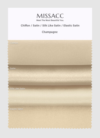 4 Kinds Of Fabrics (Satin/Chiffon/Silk Like Satin/Elastic Satin) In One Piece