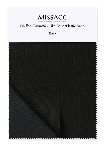 4 Kinds Of Fabrics (Satin/Chiffon/Silk Like Satin/Elastic Satin) In One Piece