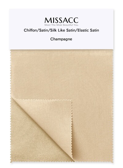 4 Kinds Of Fabrics (Satin/Chiffon/Silk Like Satin/Elastic Satin) In One Piece
