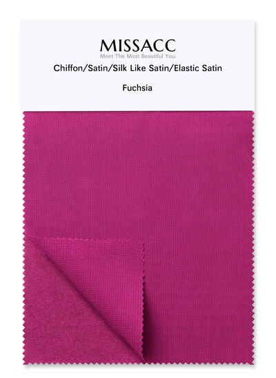 4 Kinds Of Fabrics (Satin/Chiffon/Silk Like Satin/Elastic Satin) In One Piece