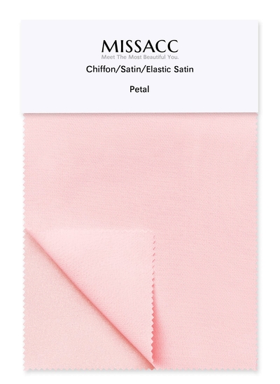 4 Kinds Of Fabrics (Satin/Chiffon/Silk Like Satin/Elastic Satin) In One Piece