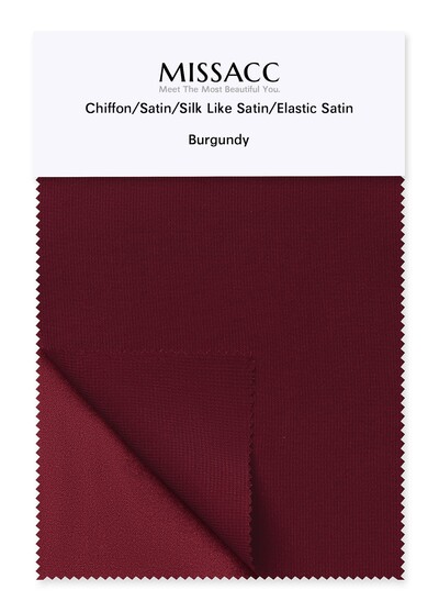 4 Kinds Of Fabrics (Satin/Chiffon/Silk Like Satin/Elastic Satin) In One Piece