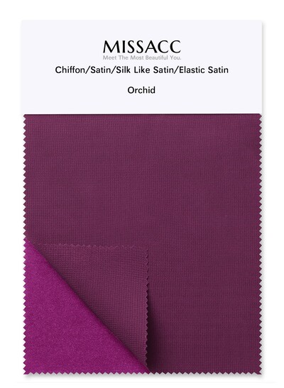 4 Kinds Of Fabrics (Satin/Chiffon/Silk Like Satin/Elastic Satin) In One Piece