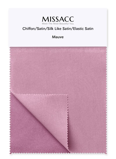 4 Kinds Of Fabrics (Satin/Chiffon/Silk Like Satin/Elastic Satin) In One Piece