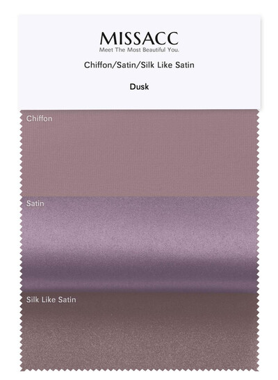 4 Kinds Of Fabrics (Satin/Chiffon/Silk Like Satin/Elastic Satin) In One Piece