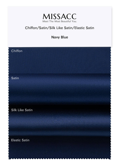 4 Kinds Of Fabrics (Satin/Chiffon/Silk Like Satin/Elastic Satin) In One Piece