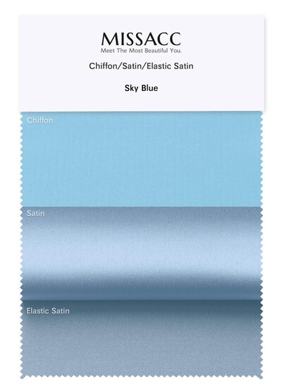 4 Kinds Of Fabrics (Satin/Chiffon/Silk Like Satin/Elastic Satin) In One Piece