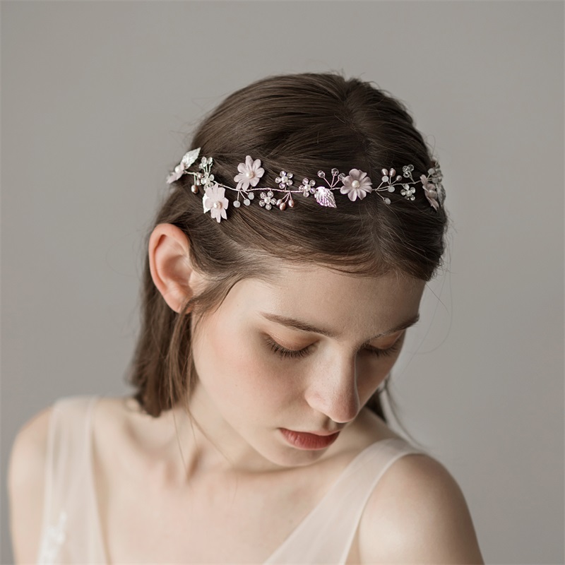 Wedding Headbands With Pearl/Floral Bridal Headpieces
