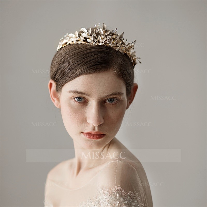 Wedding Headbands With Pearl/Flower Bridal Headpieces