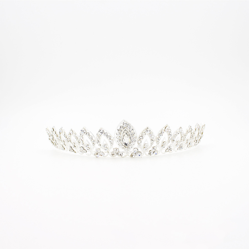 Luxurious Wedding Crowns & Tiaras With Rhinestone Bridal Headpieces
