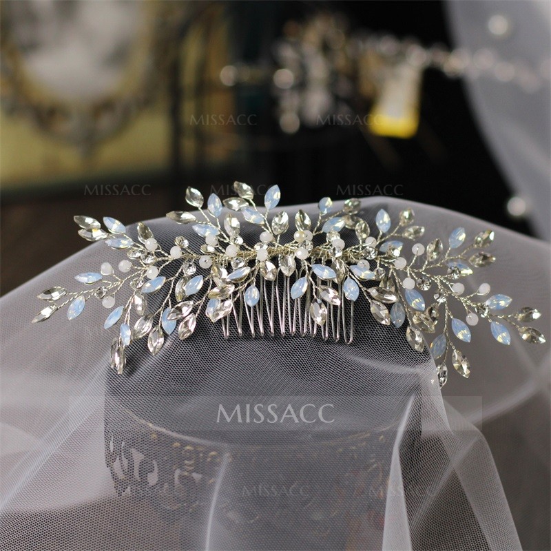 Wedding Combs With Pearl/Flower Bridal Headpieces