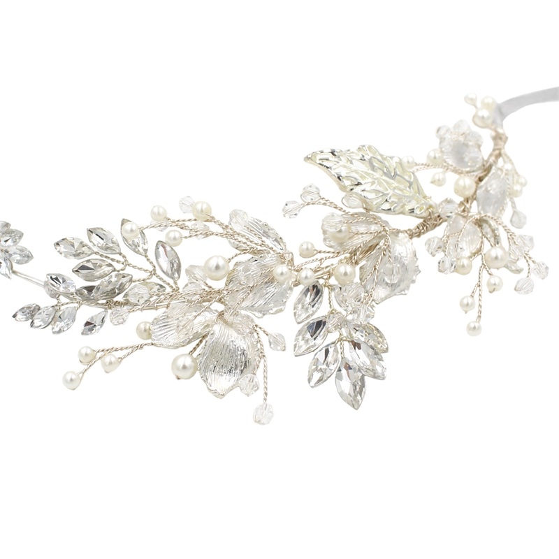 Sweet Wedding Headbands With Pearl Bridal Headpieces