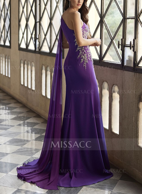 Sheath/Column Elastic Satin Mother Of The Bride Dresses With Beading