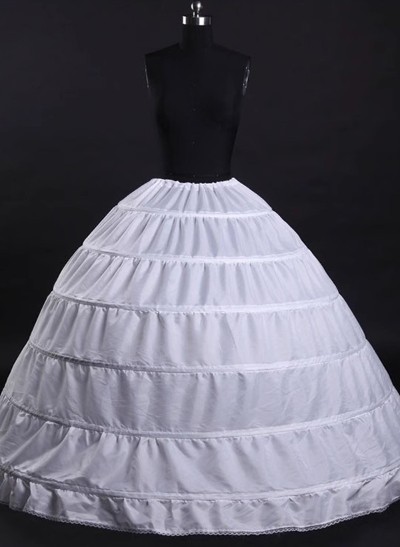A-Line/Princess Slip Floor-Length 1 Tiers Petticoats