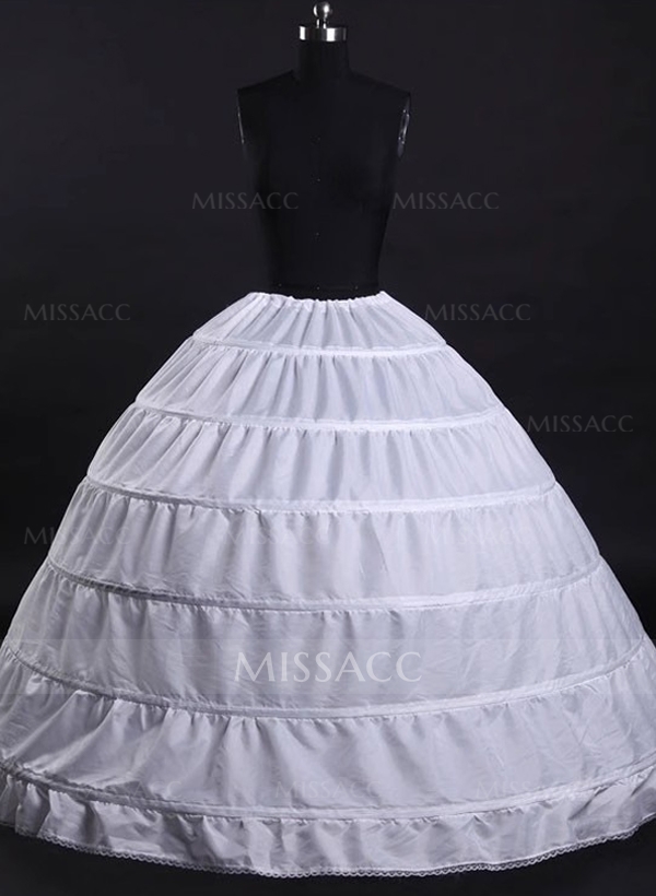 A-Line/Princess Slip Floor-Length 1 Tiers Petticoats