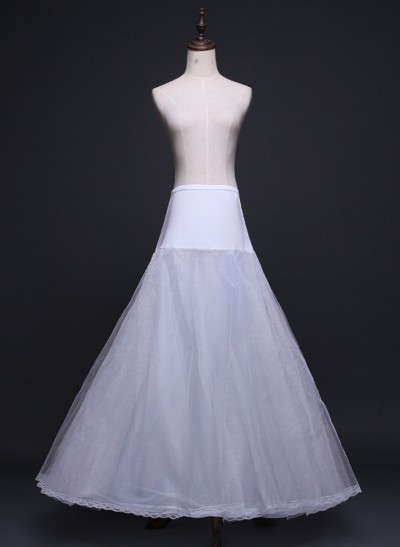A-Line/Princess Slip Floor-Length 2Tier Petticoats