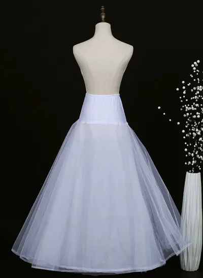 A-Line/Princess Slip Floor-Length 2Tier Petticoats