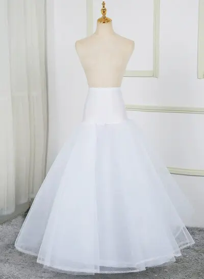 A-Line/Princess Slip Floor-Length 2Tier Petticoats